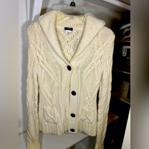 J. Crew hand knit wool sweater